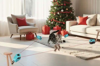 automatic cat chasing toy