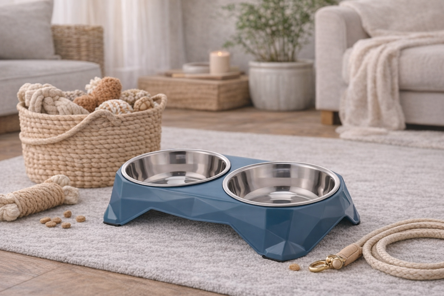 Double Drinking Bowl