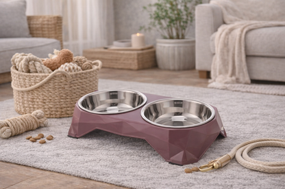 Double Drinking Bowl