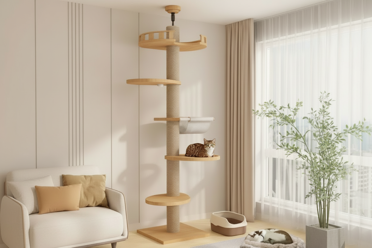 5-Tier cat tower