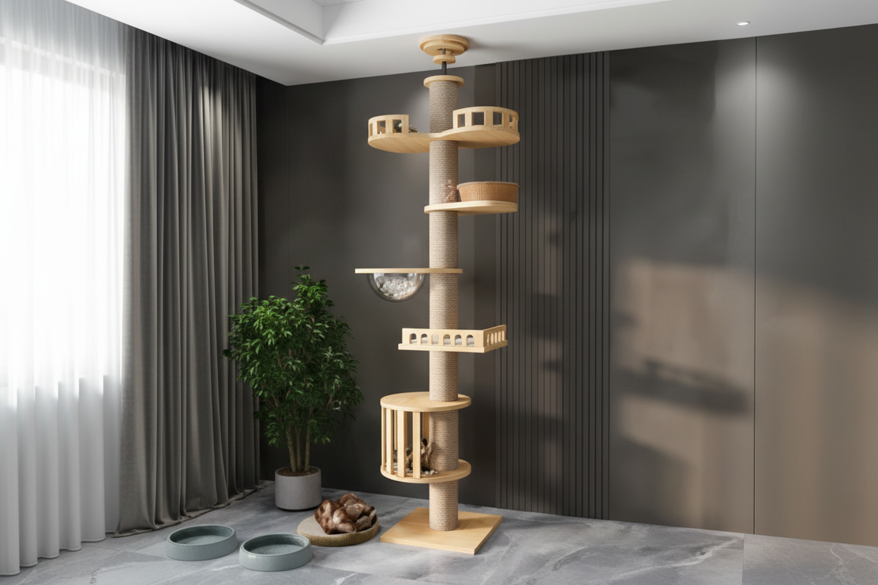 5-Tier cat tower