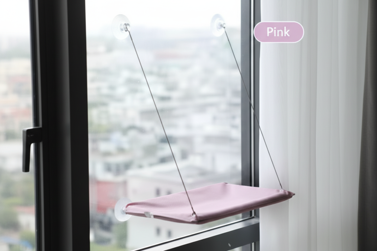 cat window hammock