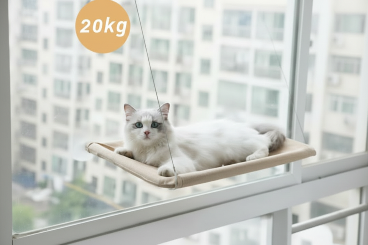 cat window hammock