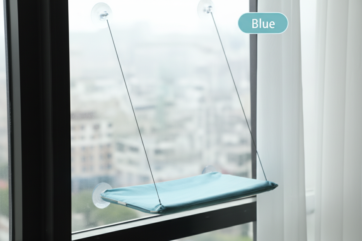cat window hammock