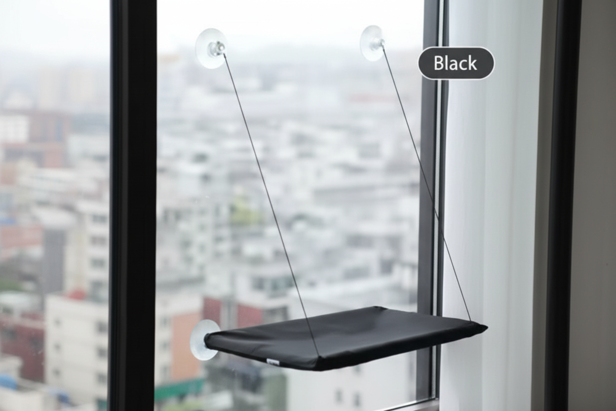 cat window hammock